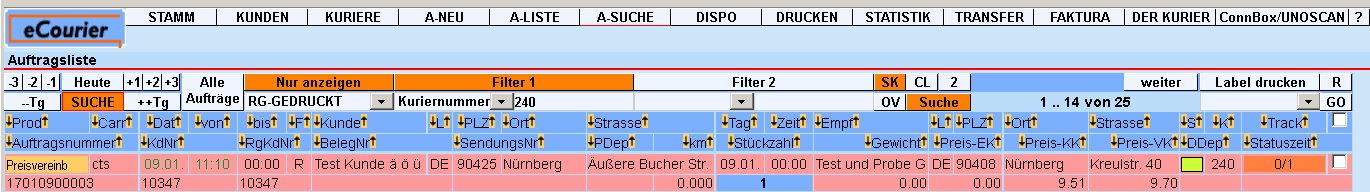 Such Ergebnis